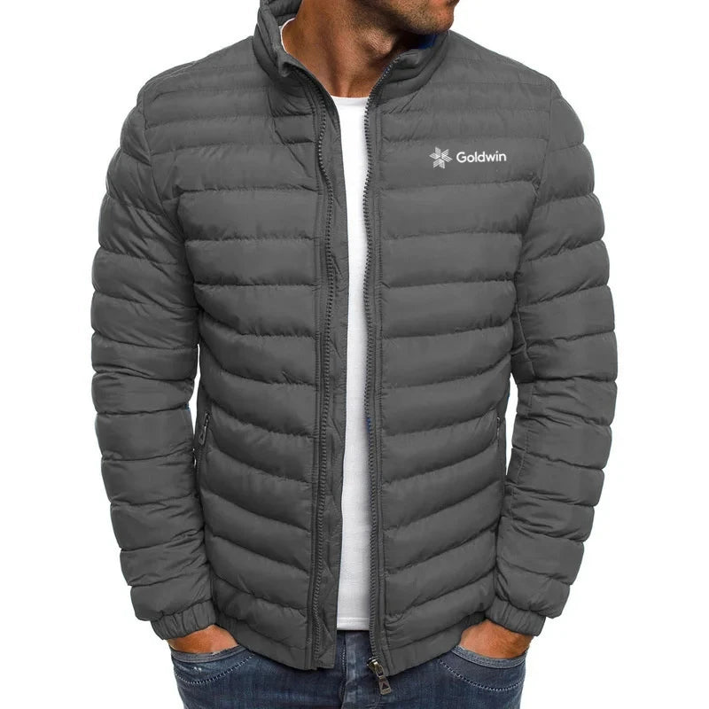 2024 High end autumn/winter men's old clothing outdoor leisure sports fashion street style hooded warm zippered jacket