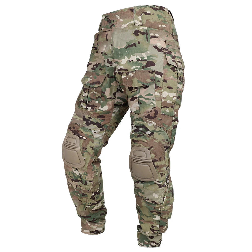 KRYDEX Tactical Combat G3 Uniform Set Outdoor Hunting Gen3 Camouflage Shirt & Pants Kit Ranger Green Black Men Clothing