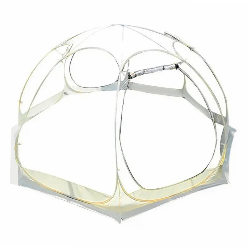 Portable Folding Transparent Outdoor Tent Starry Sky Bubble House Waterproof Winter Sunshine Windproof Camping Shade