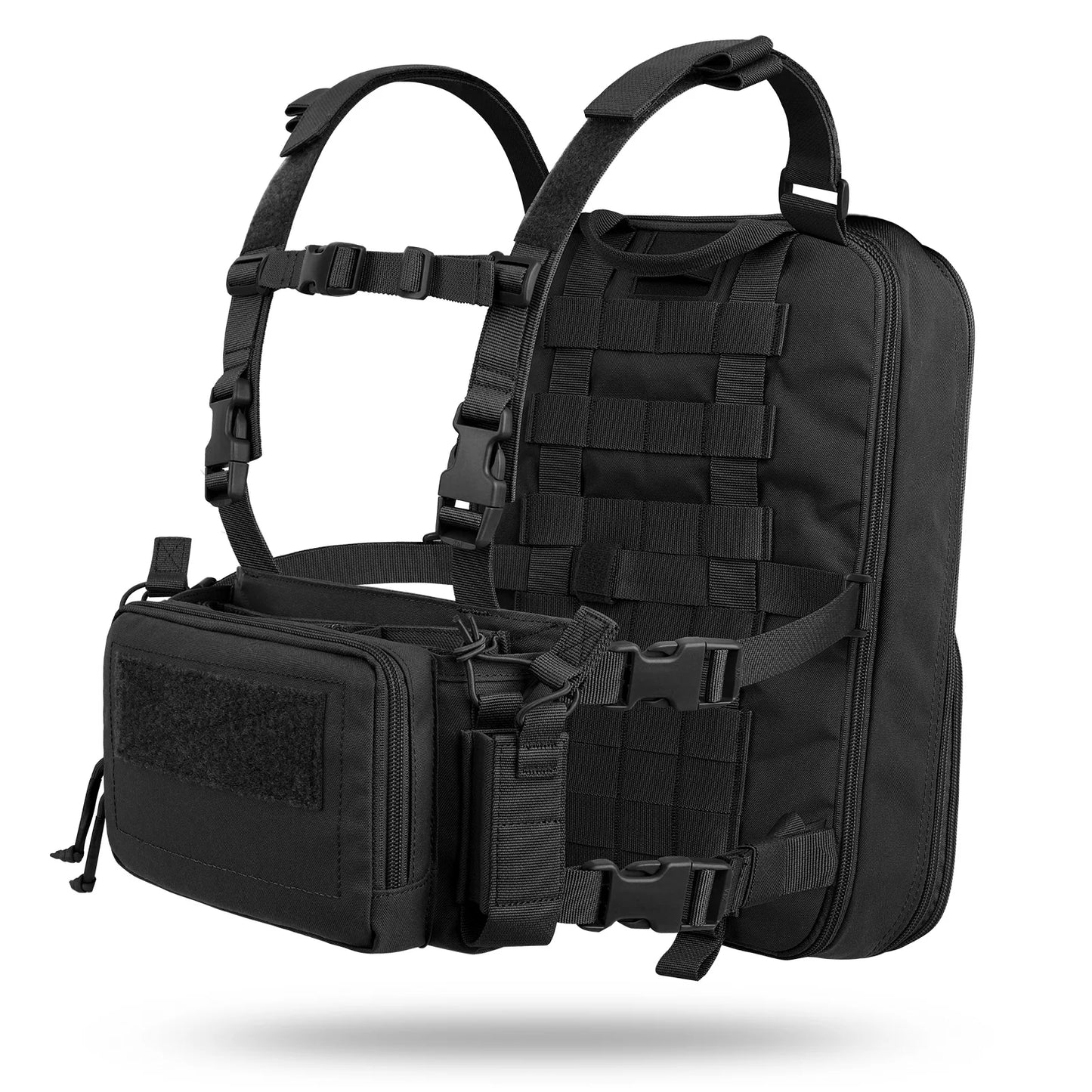 KRYDEX Tactical Flatpack D3 Backpack D3CR Chest Rig Vest Rifle AK M4 Pistol Magazine Pouch Hunting Paintball Hiking Camo Bag