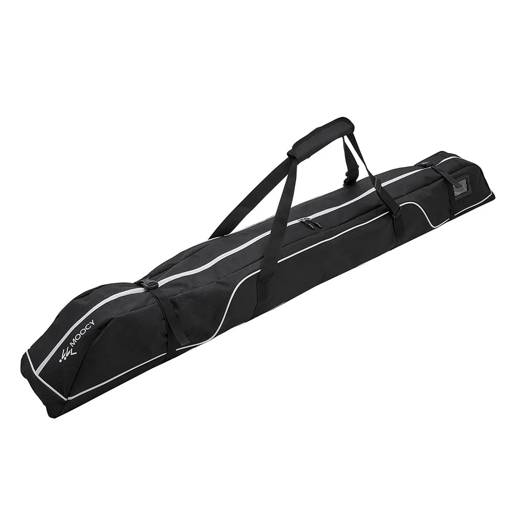 Ski Bag Adjustable Ski and Snowboard Equipment Travel Bag Durable Handle Waterproof Accessories for Snowboard Goggles Gloves