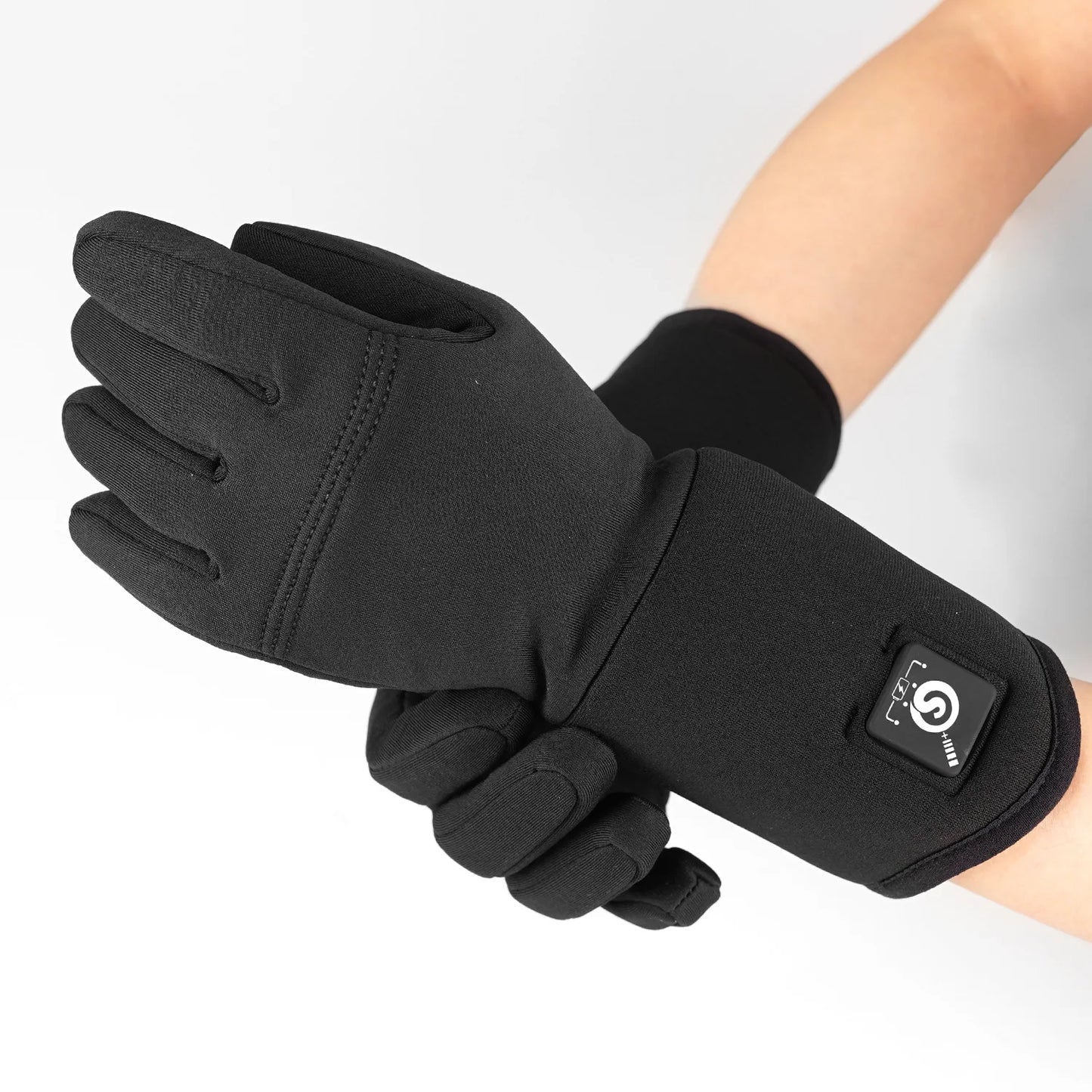 Savior S13 Heated Waterproof Motorcycle Gloves Guantes Motorbike Riding Heating Gloves Touch Gloves Warmer Covers Warmer Leather