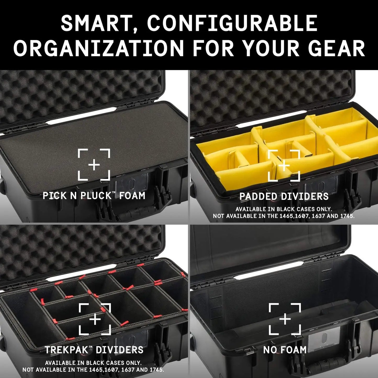 1535 Air Case No Foam (Black)·Factory Direct Sales