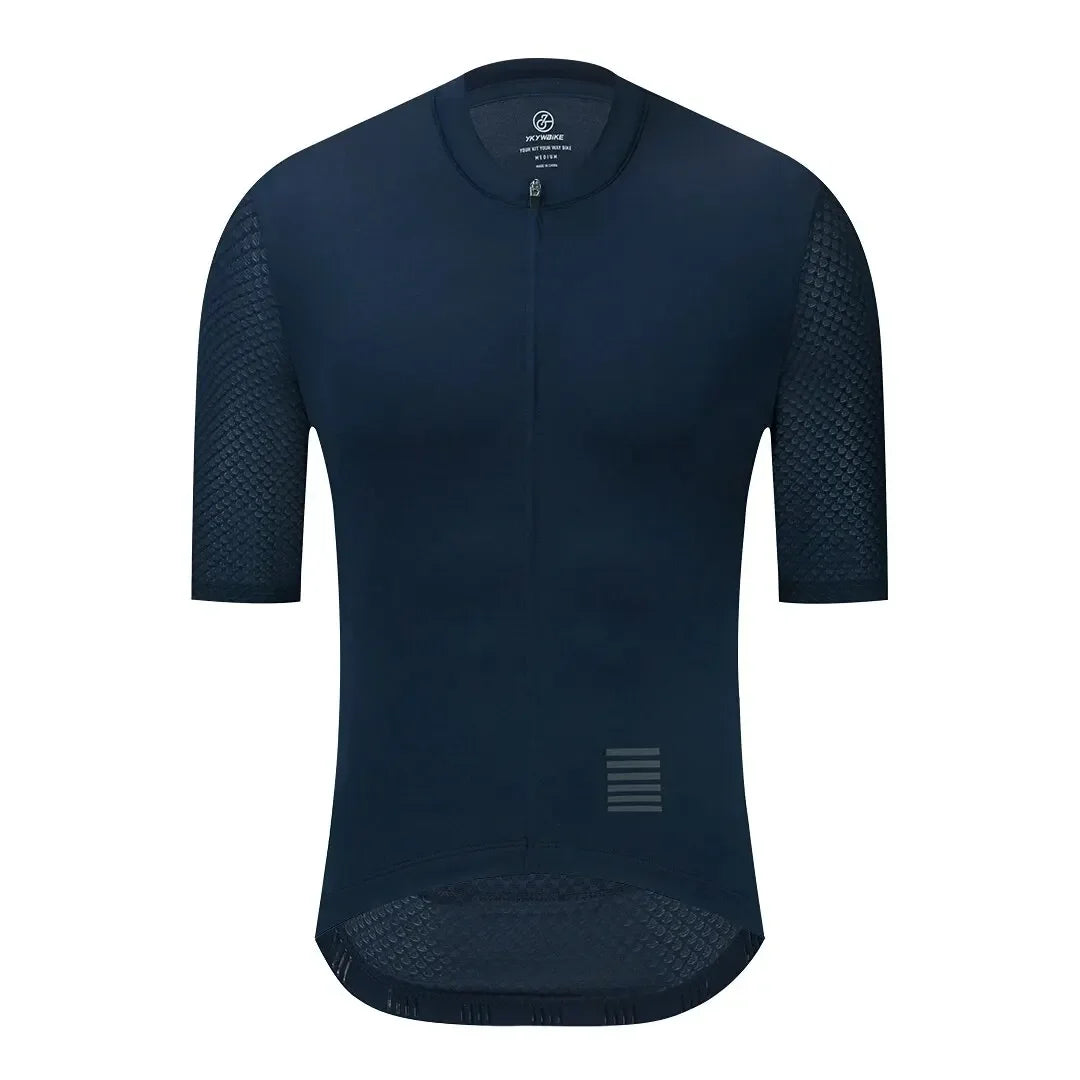 Men Cycling Jersey Short Sleeve Reflective Summer MTB Maillot Shirt Downhill Jersey Pro Team Mountain Bicycle Clothing
