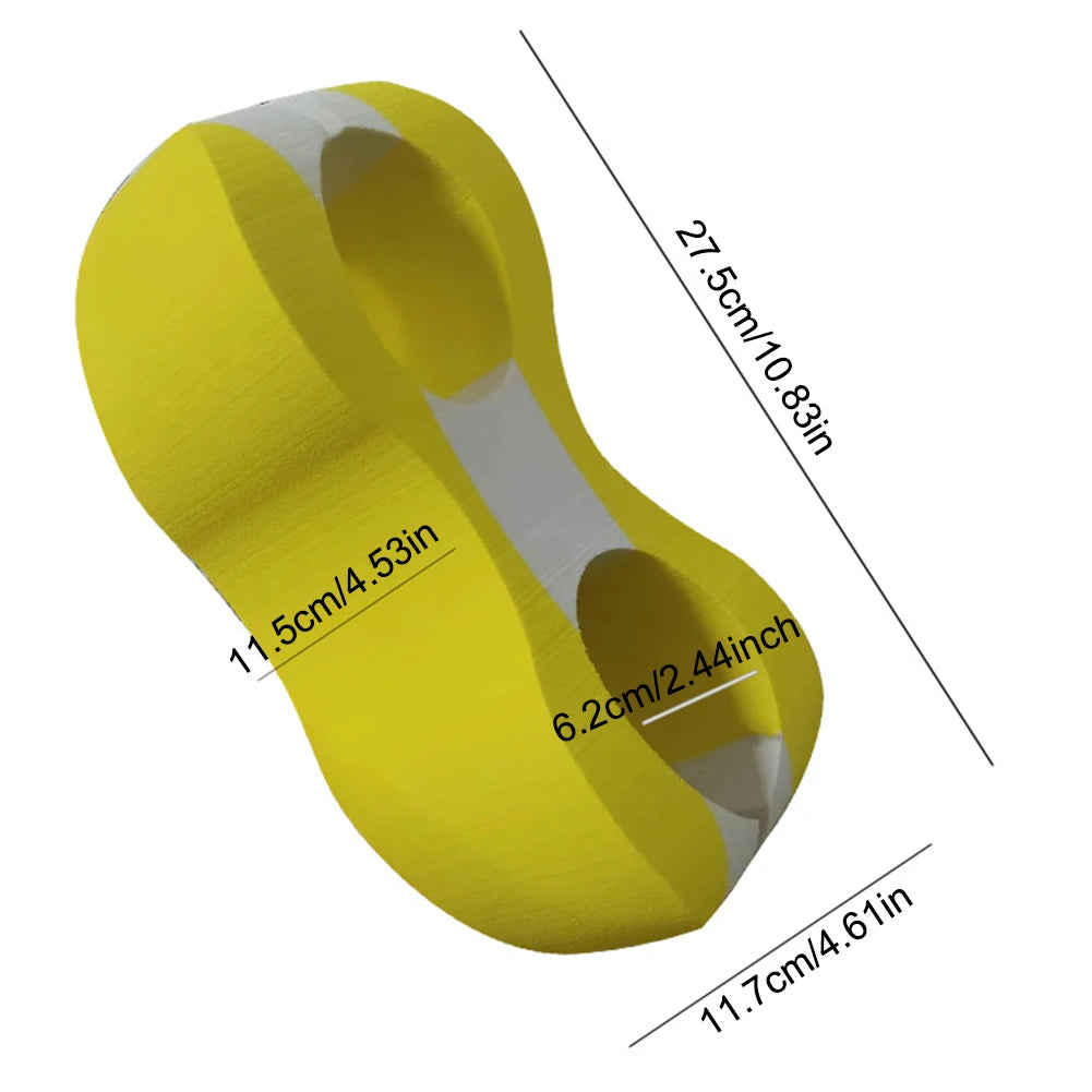 Pull Buoy Leg Float EVA Swim Trainer Kickboard Swimming Float Legs Support Legs Hips Support for Adult Body Strength Exercise