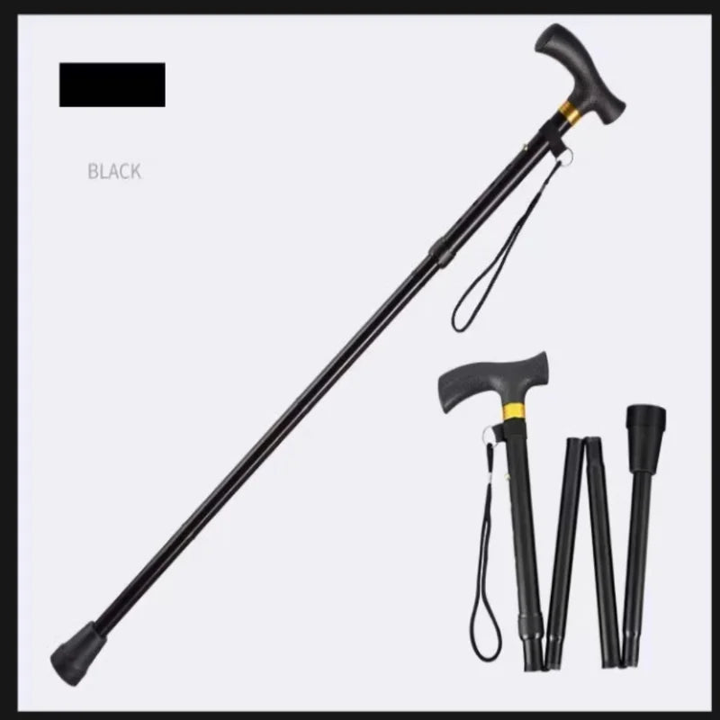 Ultralight Adjustable 4-Section Trekking Poles for Hiking, Camping, Backpacking | Anti-Slip, Durable, Compact Hiking Sticks for